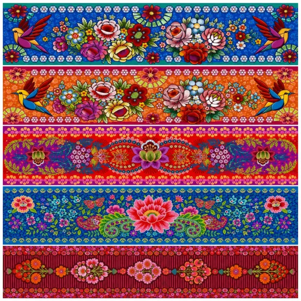 Bordures velours