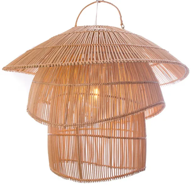 Luminaires rotin