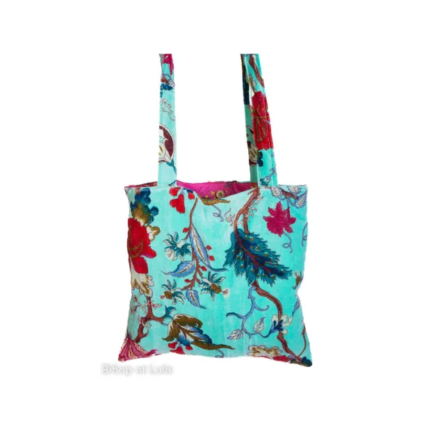 Sacs cabas en velours