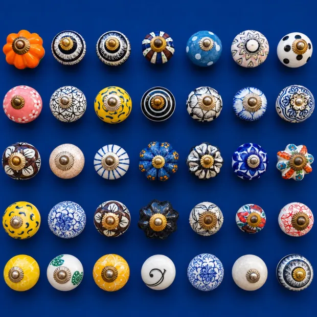 Boutons de meuble céramique