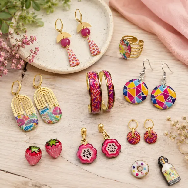 Bijoux créateur colorés et originaux
